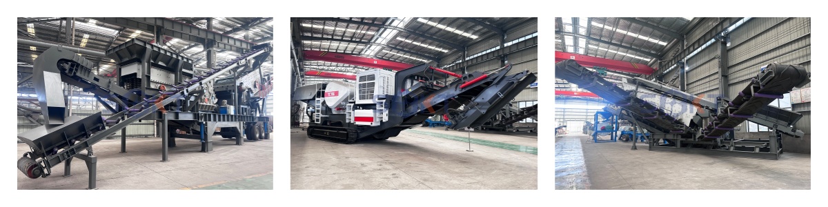 3 types of mobile crushing stations