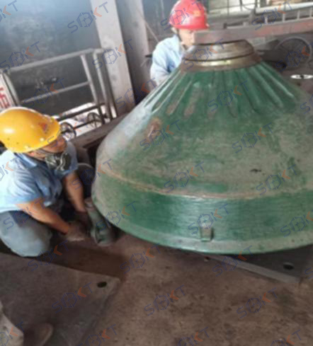 Cone Crusher Spare Parts-On-site Pictures
